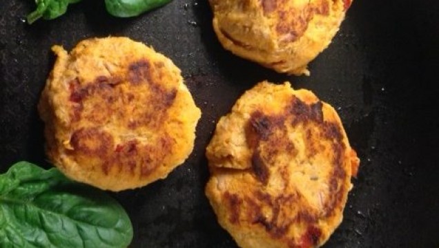Red Chilli Sweet Potato Fish Cakes